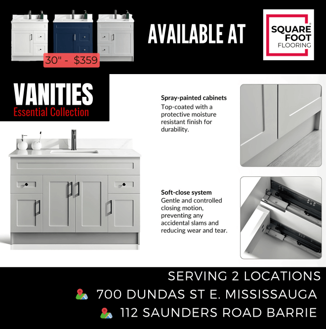 Luxury vinyl plank and waterproof flooring for Toronto and the GTA